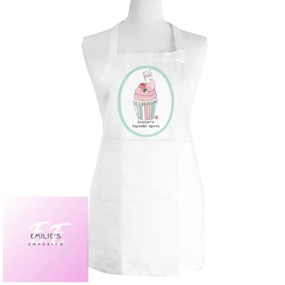 Personalised Vintage Pastel Cupcake Childrens Apron