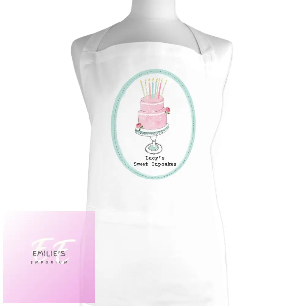 Personalised Vintage Patel Cupcake Apron