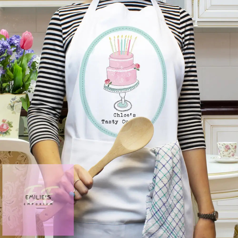 Personalised Vintage Patel Cupcake Apron