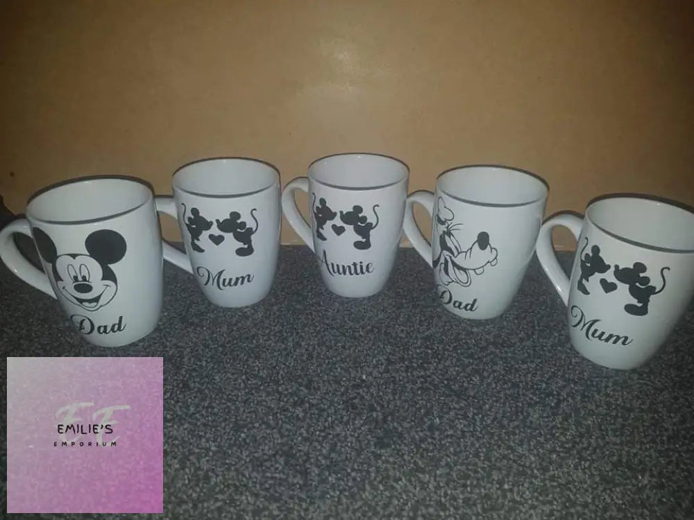 Personalised Vinyl Mugs - Filled