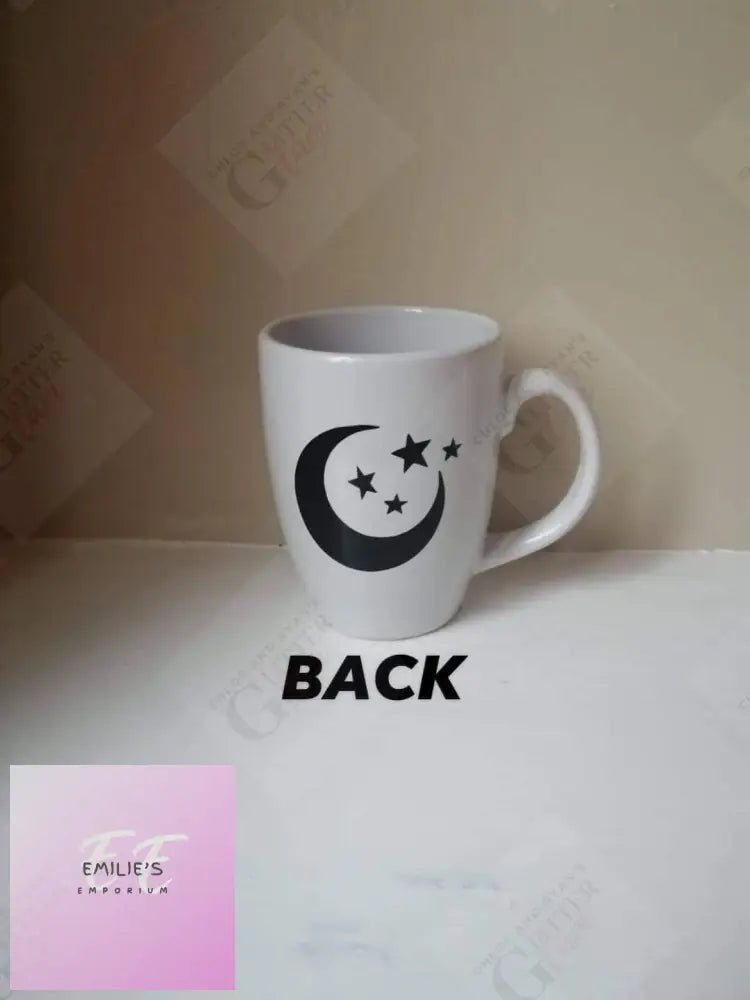 Personalised Vinyl Mugs - Filled