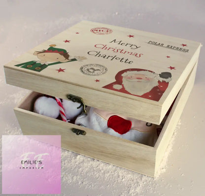 Personalised Wooden Christmas Eve Box