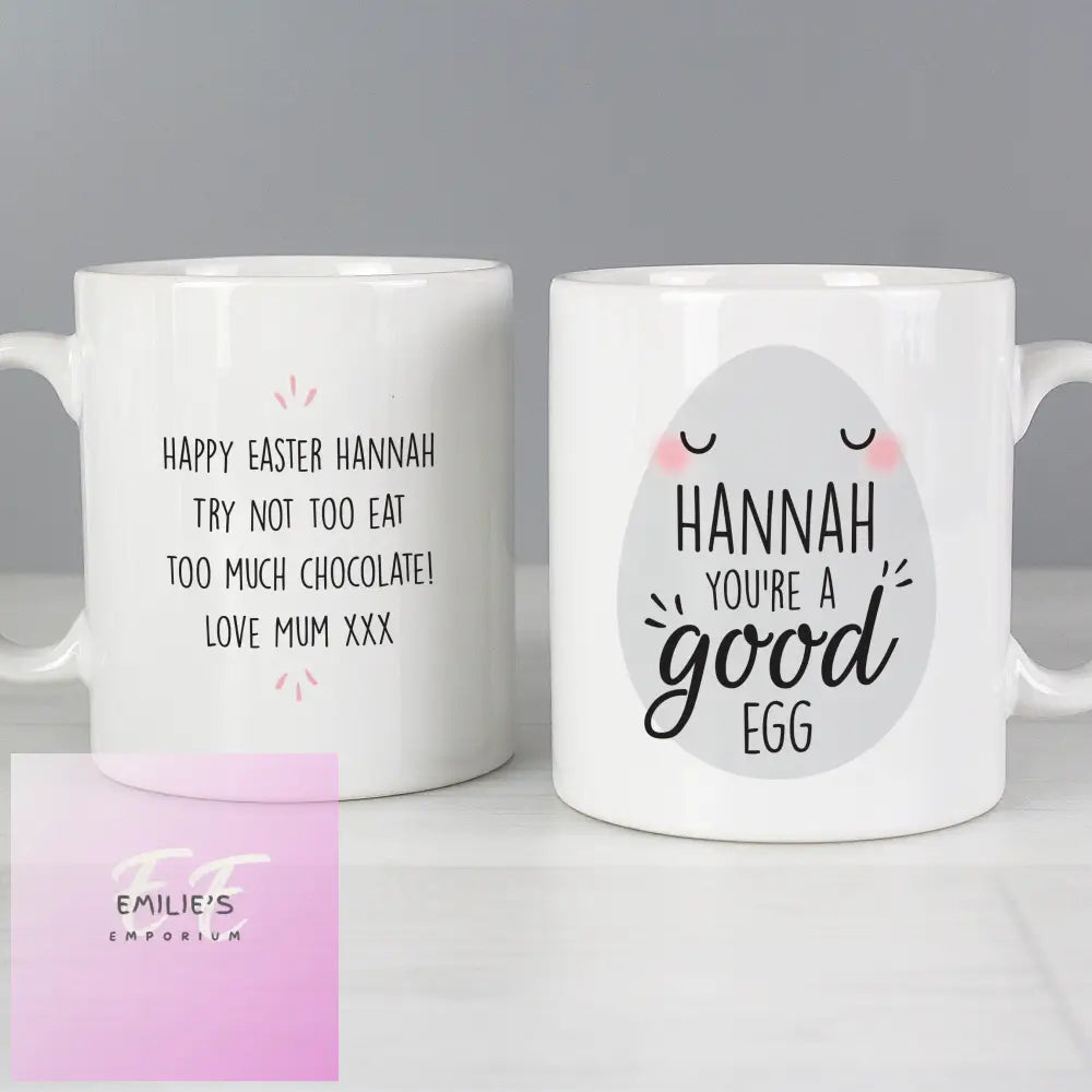 Personalised Youre A Good Egg Mug