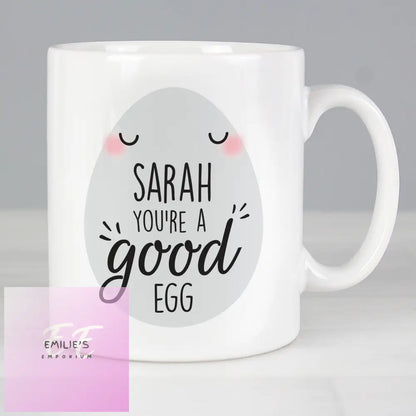 Personalised Youre A Good Egg Mug