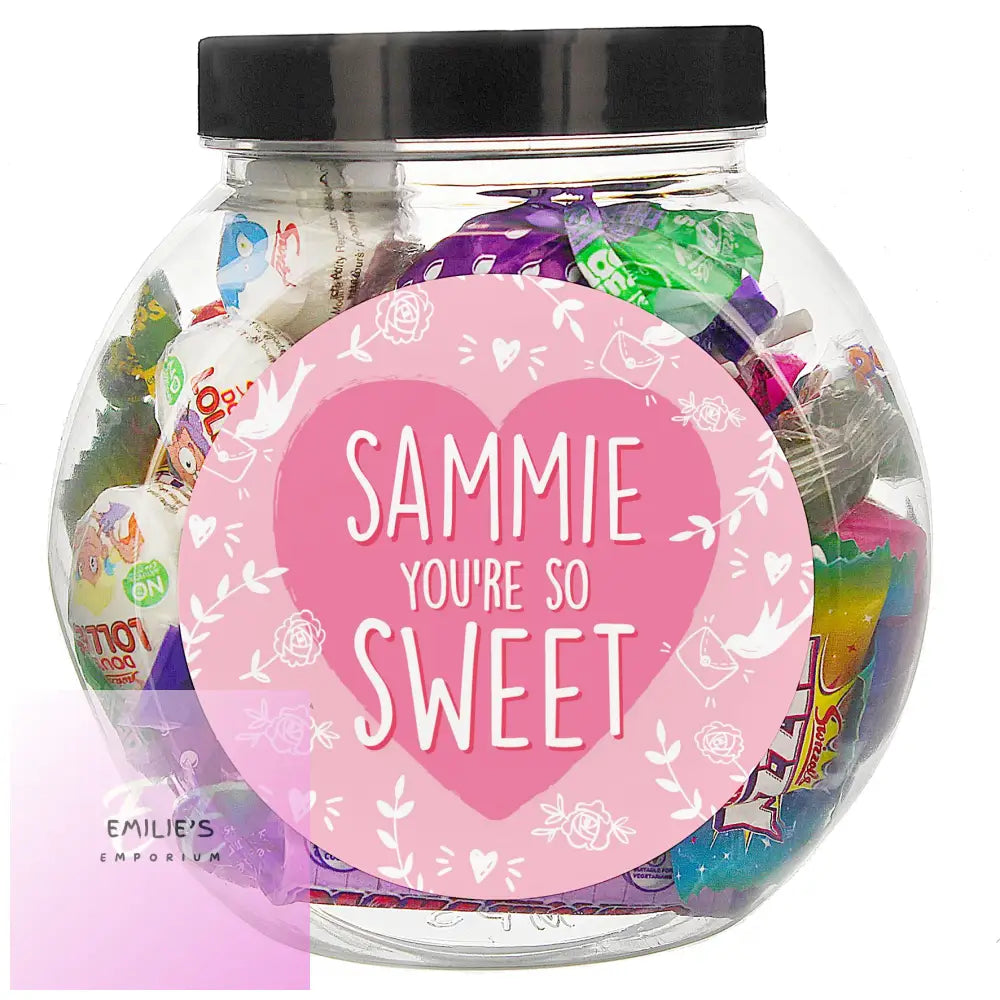 Personalised Youre So Sweet Jar