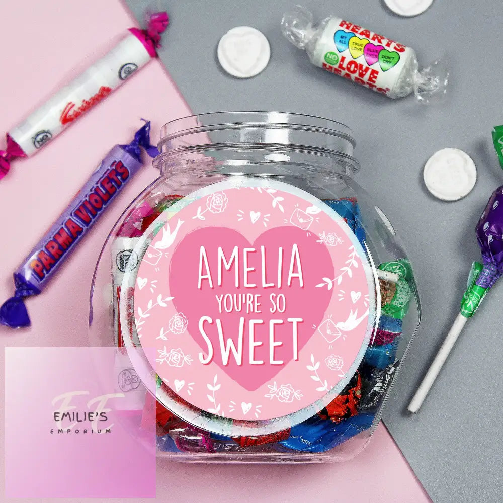 Personalised Youre So Sweet Jar