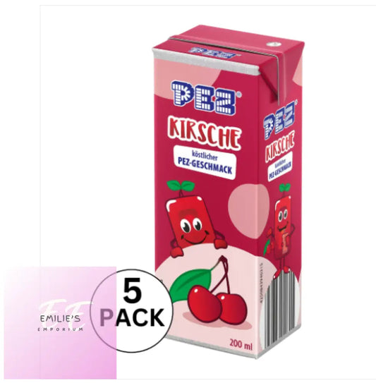 Pez Cherry Drink Carton 5X200Ml