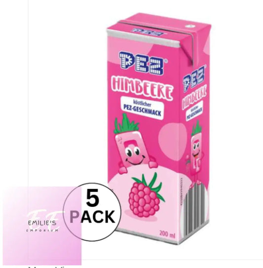 Pez Raspberry Drink Carton 5X200Ml