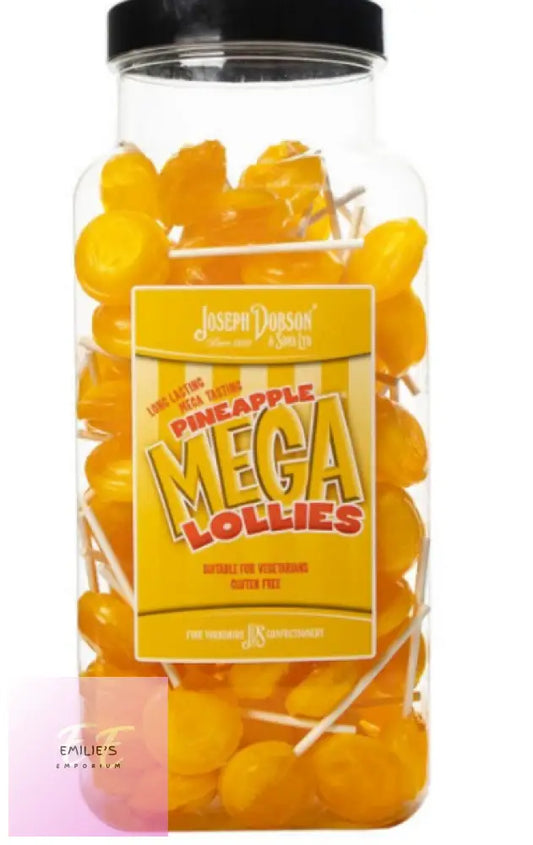 Pineapple Mega Lolly (Dobsons) 90 Count