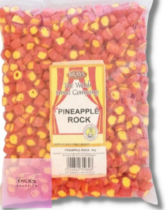 Pineapple Rock (Brays) 3Kg Sweets