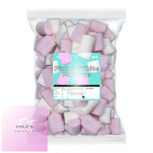Pink & White Mallows (Candycrave) 1Kg Candy Chocolate