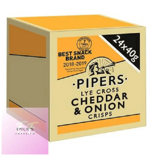 Pipers Lye Cross Cheddar & Onion 24S