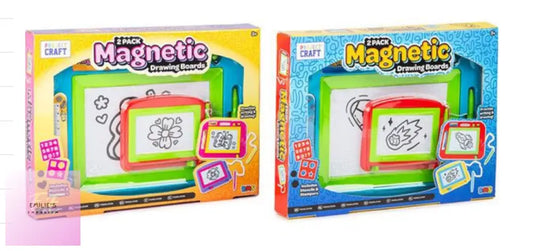 Play Hub 2 Pack Magnetic Drawing Boards