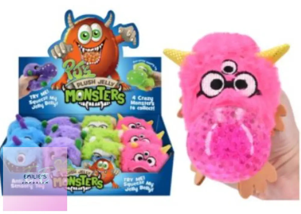 Plush Jelly Squeezers - Monsters X12