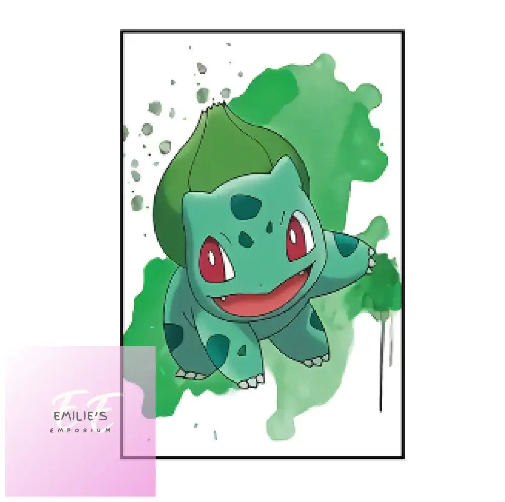 Pokemon Bulbasaur Diamond Art 20X30Cm