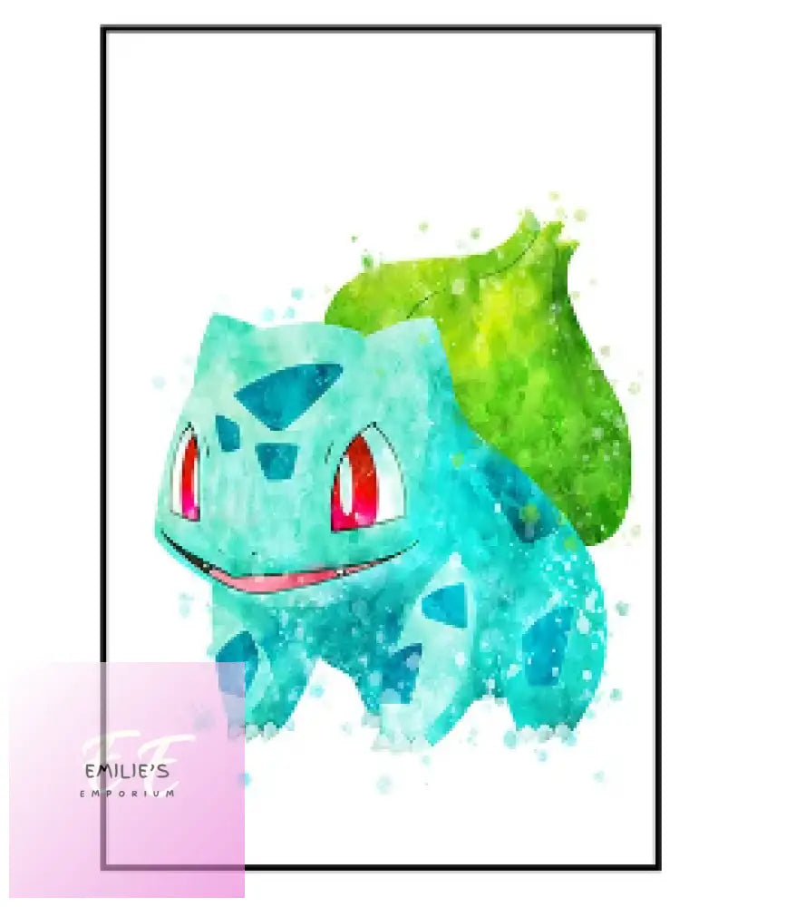 Pokemon Bulbasur Diamond Art 20X30Cm