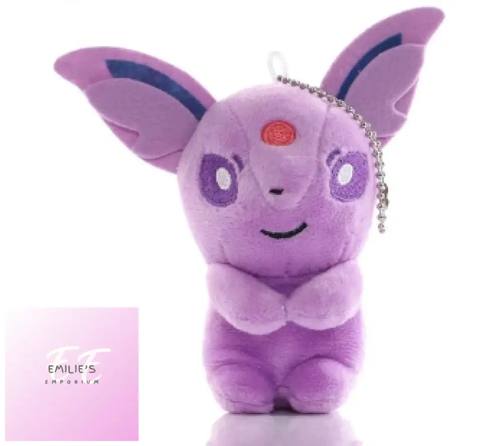 Pokemon Eevee Purple Plush Key Ring