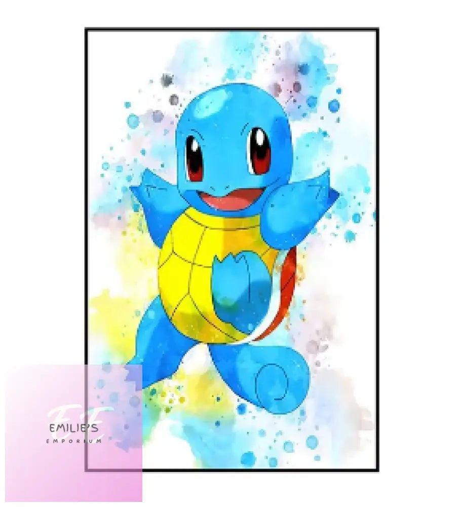 Pokemon Squirtle Diamond Art 20X30Cm