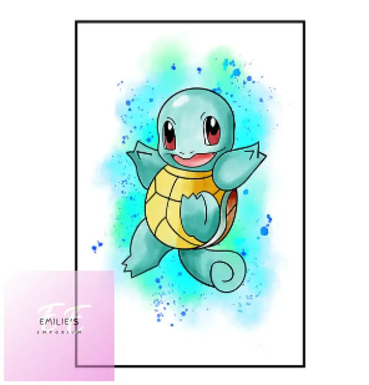Copy Of Pokemon Squrtle Diamond Art 20X30Cm