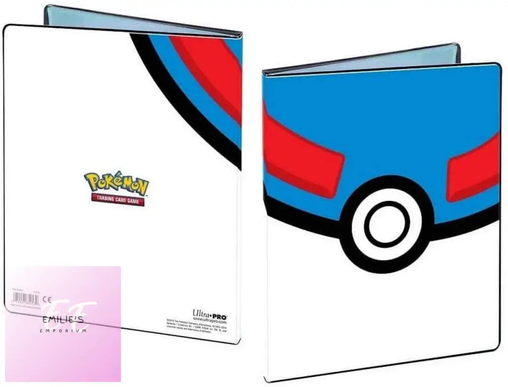 Pokemon Tcg 9 Pocket Portfolio Great Ball Design