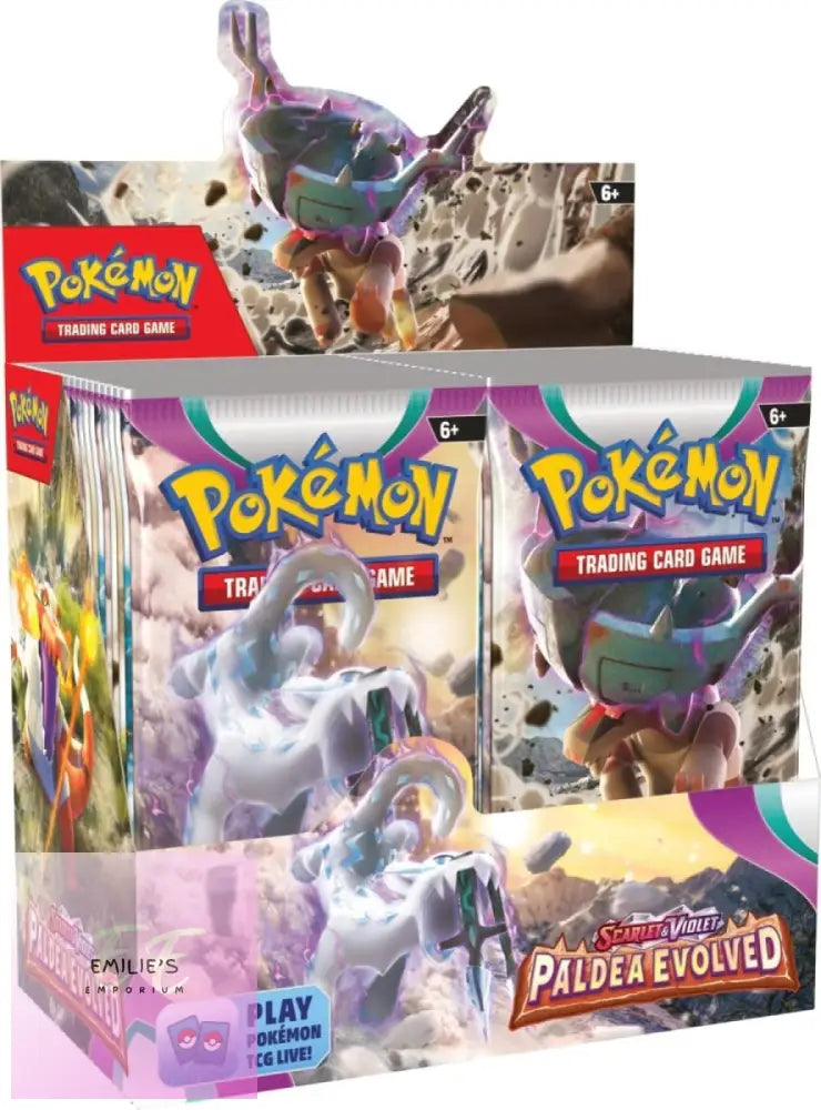 Pokemon Tcg: Scarlet & Violet 2 - Paldea Evolved Booster Pack (One Single Supplied Chosen At Random)