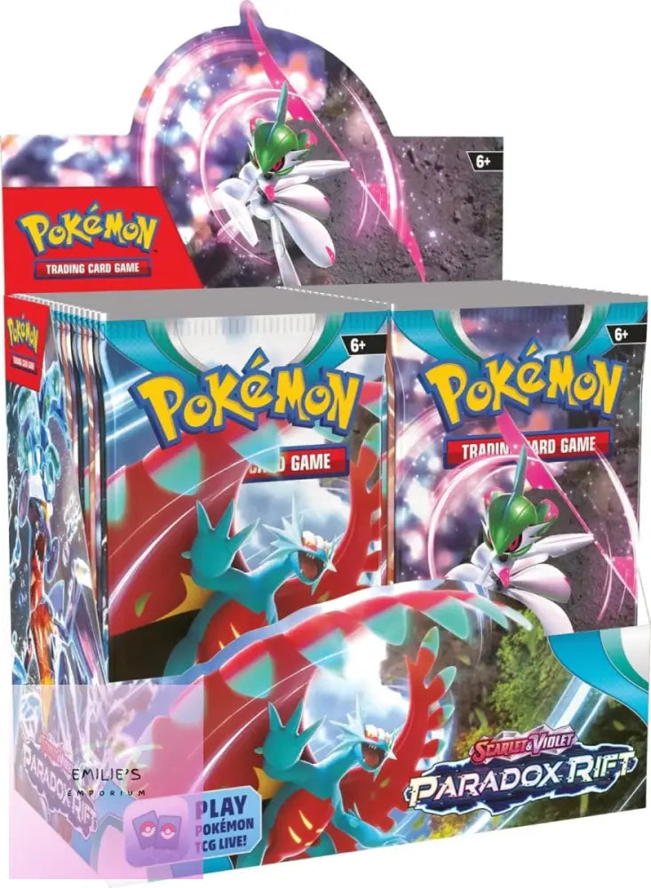 Pokemon Tcg: Scarlet & Violet 4 - Paradox Rift Booster Pack (One Single Supplied Chosen At Random)