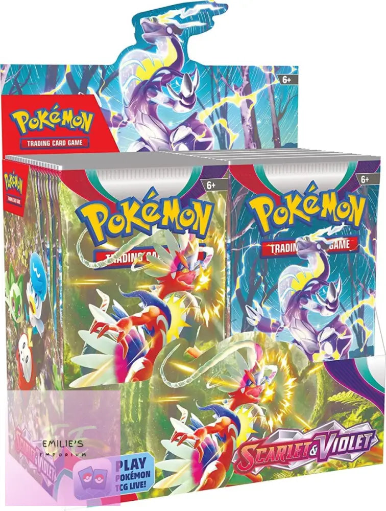 Pokemon Tcg: Scarlet & Violet Single Booster Pack (One Supplied - Chosen At Random)