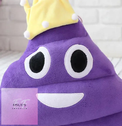 Poop Purple Plush Toy- Size Choices