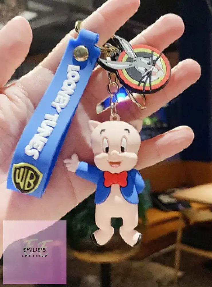 Porky Pig Key Ring