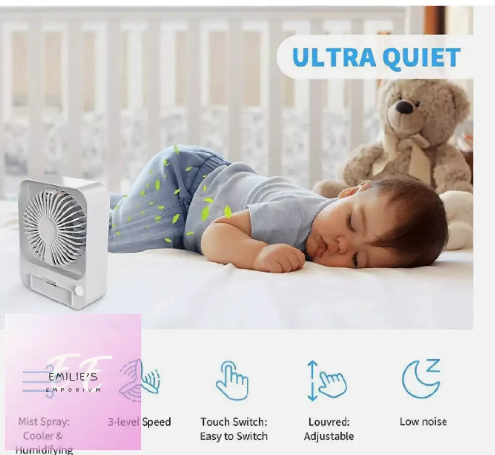 Portable Air Cooler Humidifier