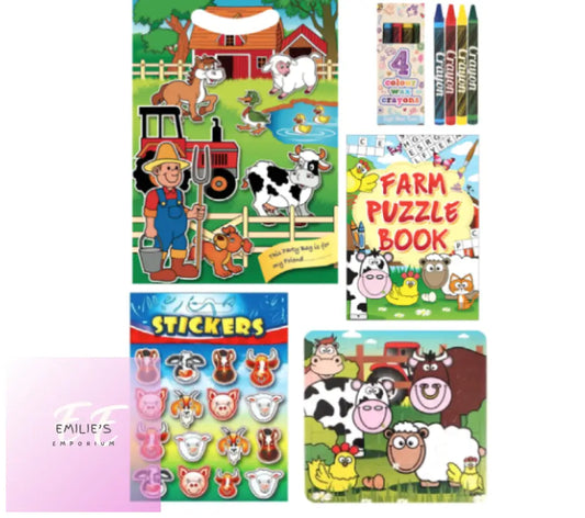 Pre - Filled Farm Party Bag - 4 Items