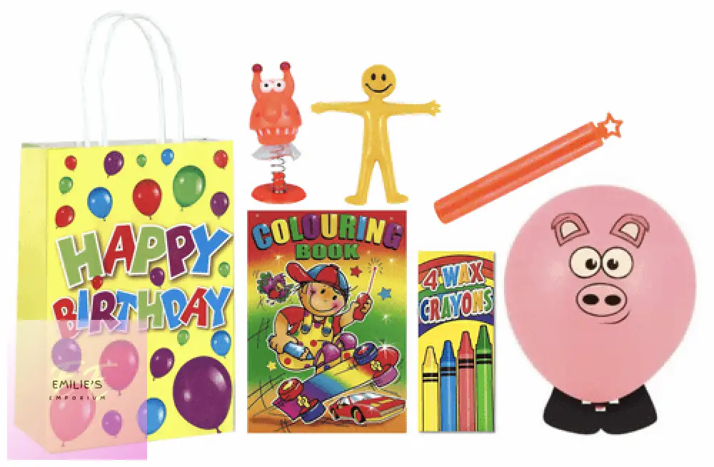 Pre Filled Party Bag - 4 Items ’Happy Birthday’ 6