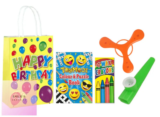 Pre Filled Party Bag - 4 Items ’Happy Birthday’