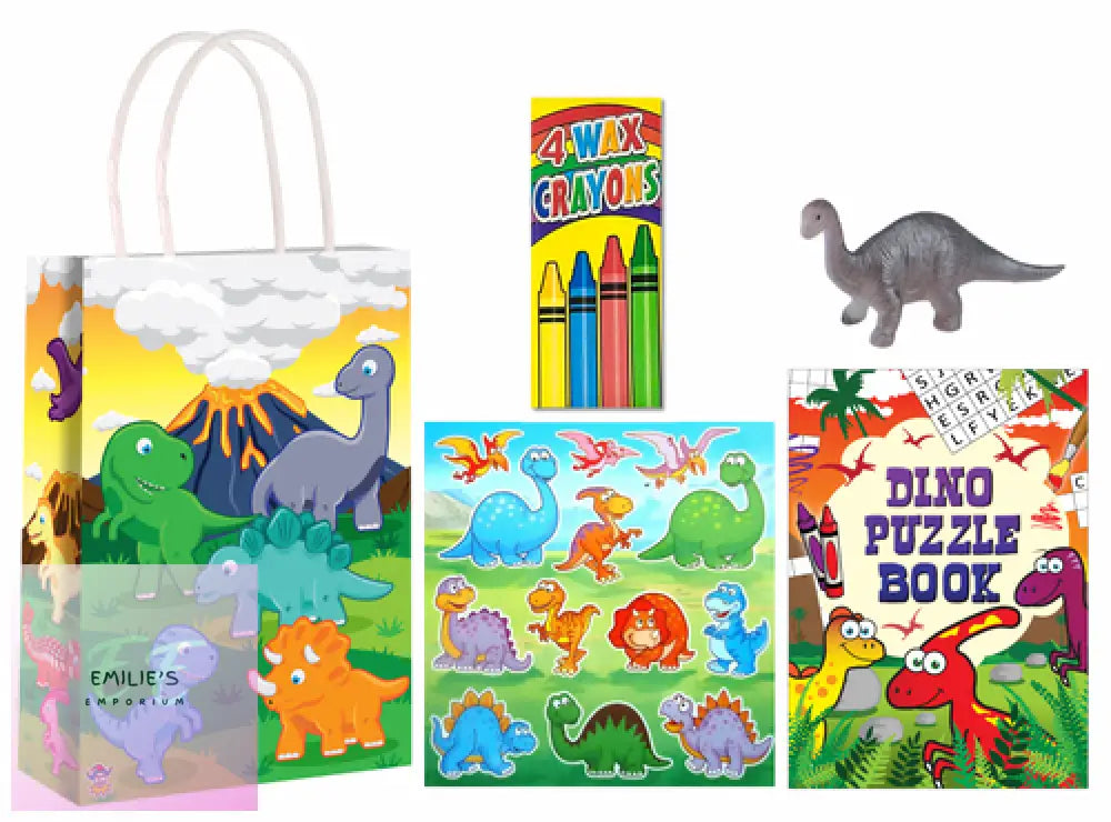 Pre Filled Party Bag - Dinosaur Four