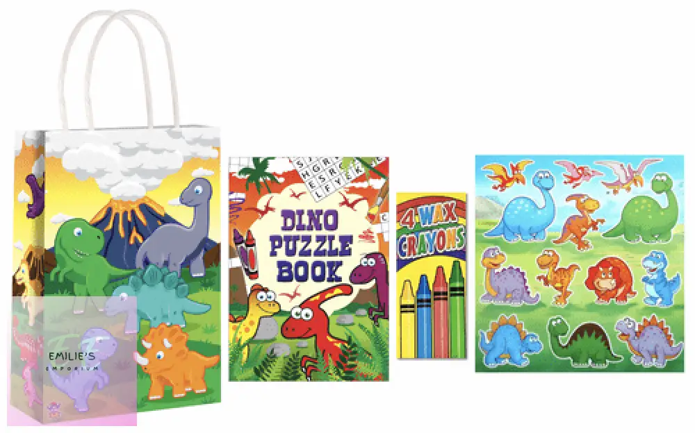 Pre Filled Party Bag - Dinosaur Three