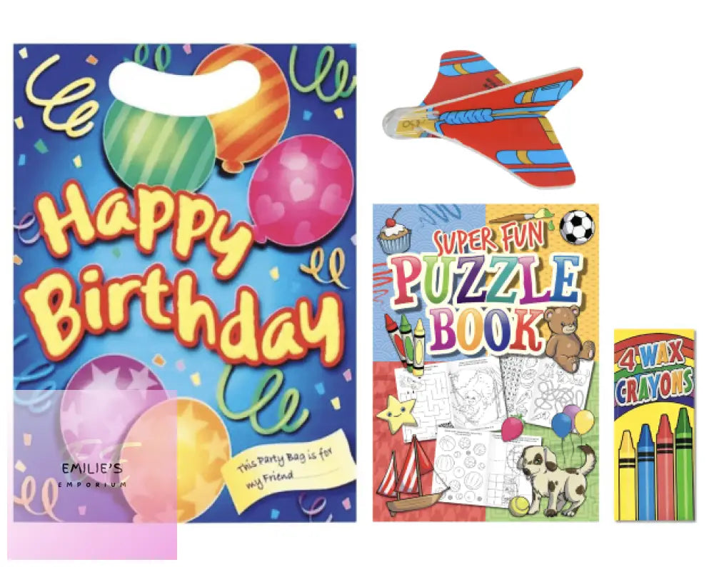 Pre Filled Party Bag - Happy Birthday (Boy/Girl) Boy