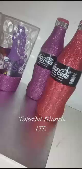 Personalised Coca Cola Glitter Gift Sets