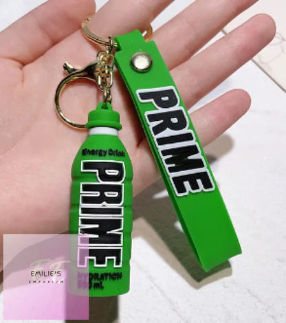 Prime Bottles Key Rings- Choices Green