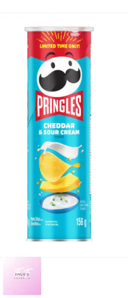 Pringles Cheddar & Sour Cream - 156G [Canadian]