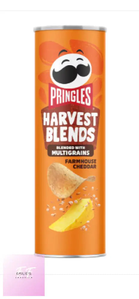 Pringles Harvest Blends Farmhouse Cheddar - 5.57Oz (158G)