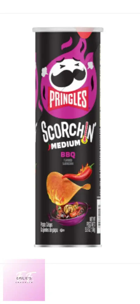 Pringles Scorchin Bbq - 5.5Oz (158G)