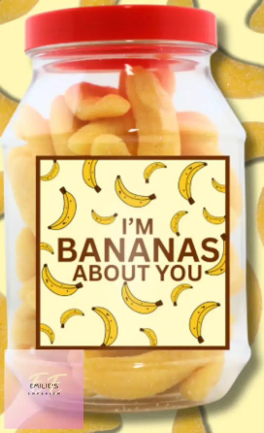 Pun Gift Valentines Bananas Jar 400G