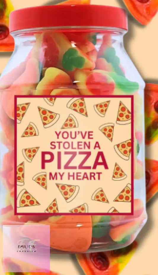 Pun Gift Valentines Pizza Jar 400G