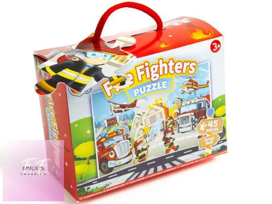 Puzzle Hub - 45Pce Fire Fighters Jigsaw