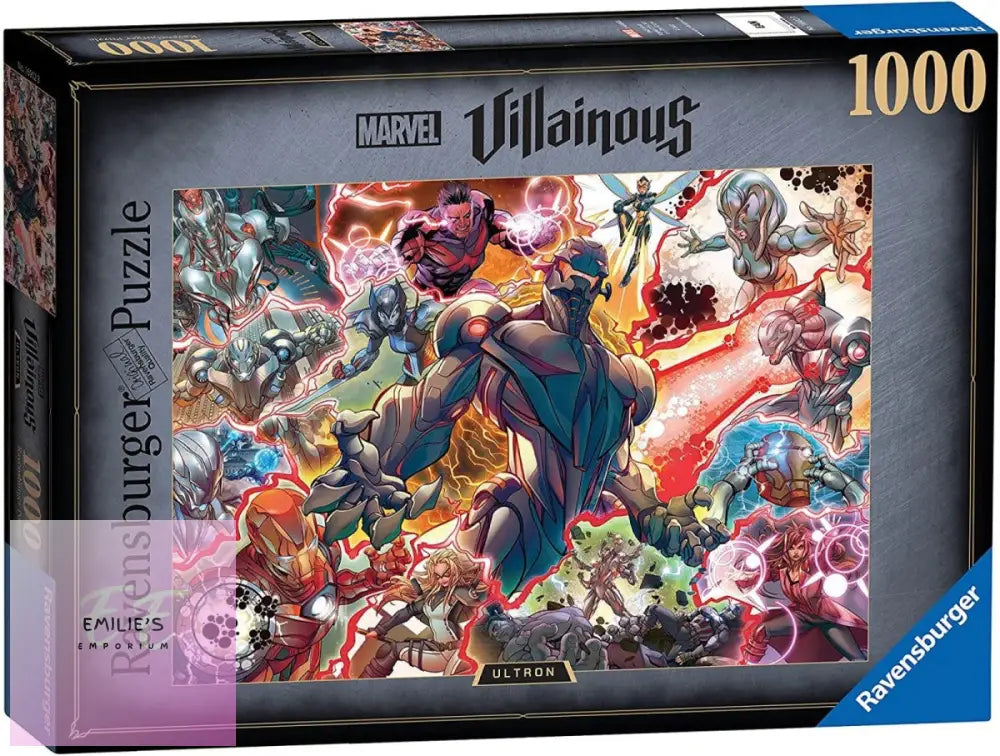 Ravensburger Marvel Villainous Ultron 1000 Piece Jigsaw Puzzle