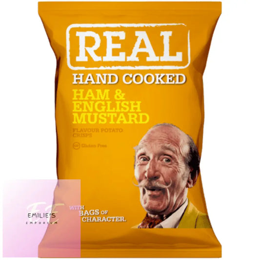 Real Ham & English Mustard 24 Pack 35G Bags