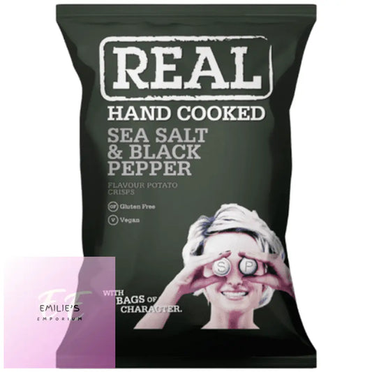 Real Sea Salt & Black Pepper 24 Pack 35G Bags