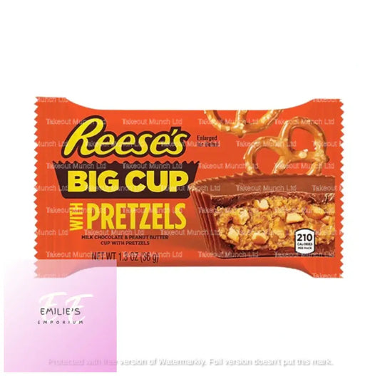 Reeses Big Cup Stuffed With Pretzels 36G