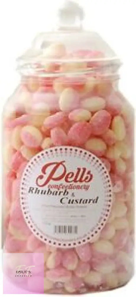 Rhubarb & Custard Jar (Pells) 2.5Kg