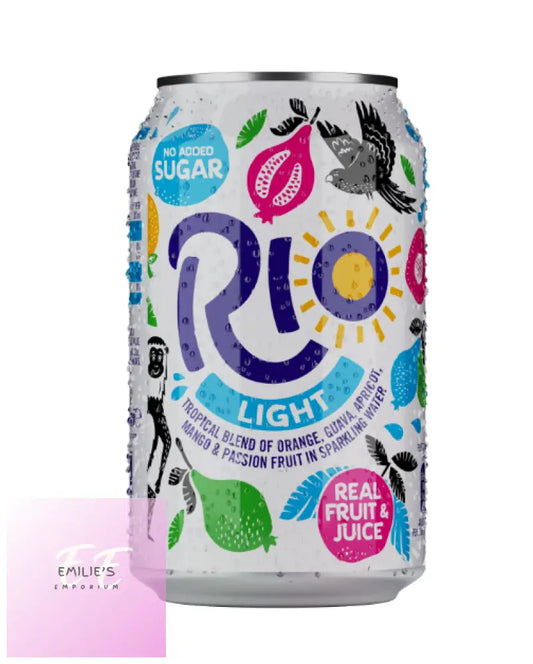 Rio Tropical Light Drink Cans 24X330Ml